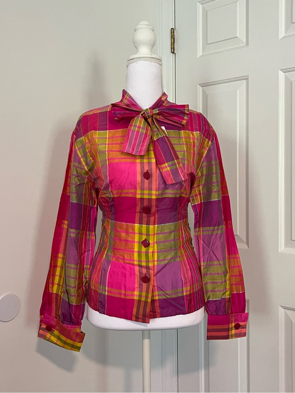 Celine Bow Multicolored Top